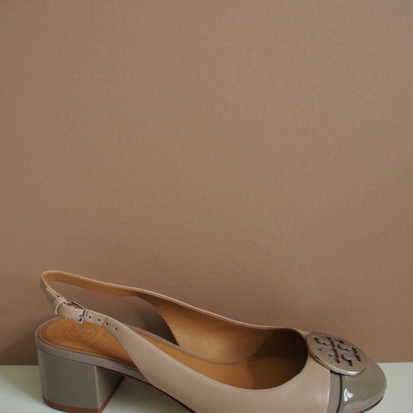Tory Burch Minnie Cap Toe Slingback S 8.5 - Picture 10 of 11